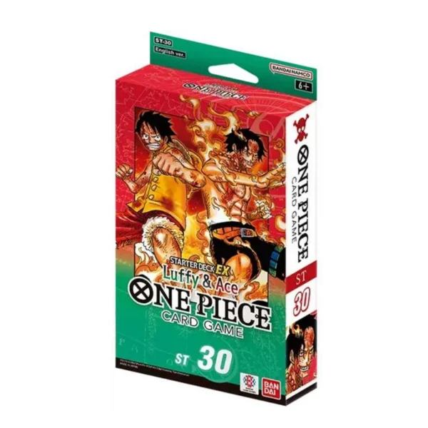 one-piece-card-game-luffy-ace-st-30-starter-deck-ex One Piece TCG - ST30 Luffy & Ace