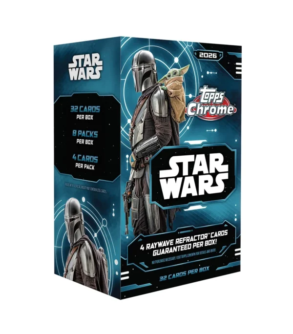Value Box Star Wars 2026 (8 Sobres) - Topps Europe